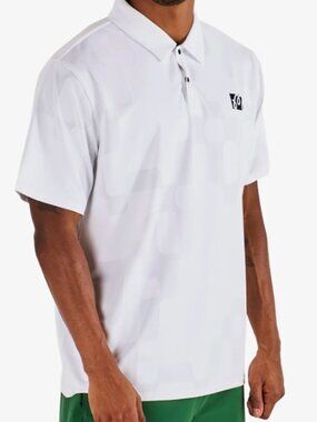 MALBON PERFORMANCE MESH PANELED POLO